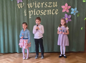 Przegląd recytatorski "Wiosna w wierszu i piosence"