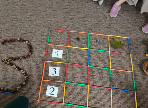 Liczymy, układamy, bawimy się jesienią