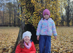 Jesienny spacer po parku