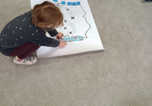 Dziecko naklejka naklejkę