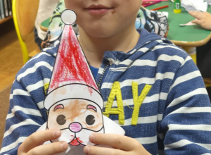 Zajęcia świąteczne w bibliotece