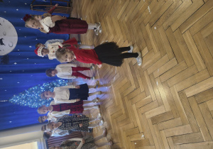 Dzieci podczas występu